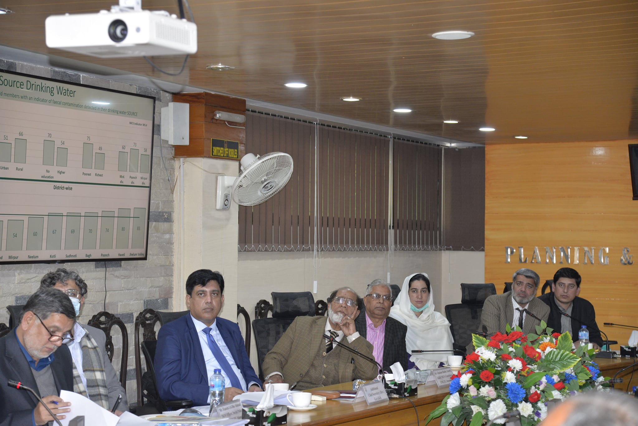 Meeting of Steering Committee of Multiple Indicator Cluster Survey 2021 in AJK under the Chairman of ACS (D)