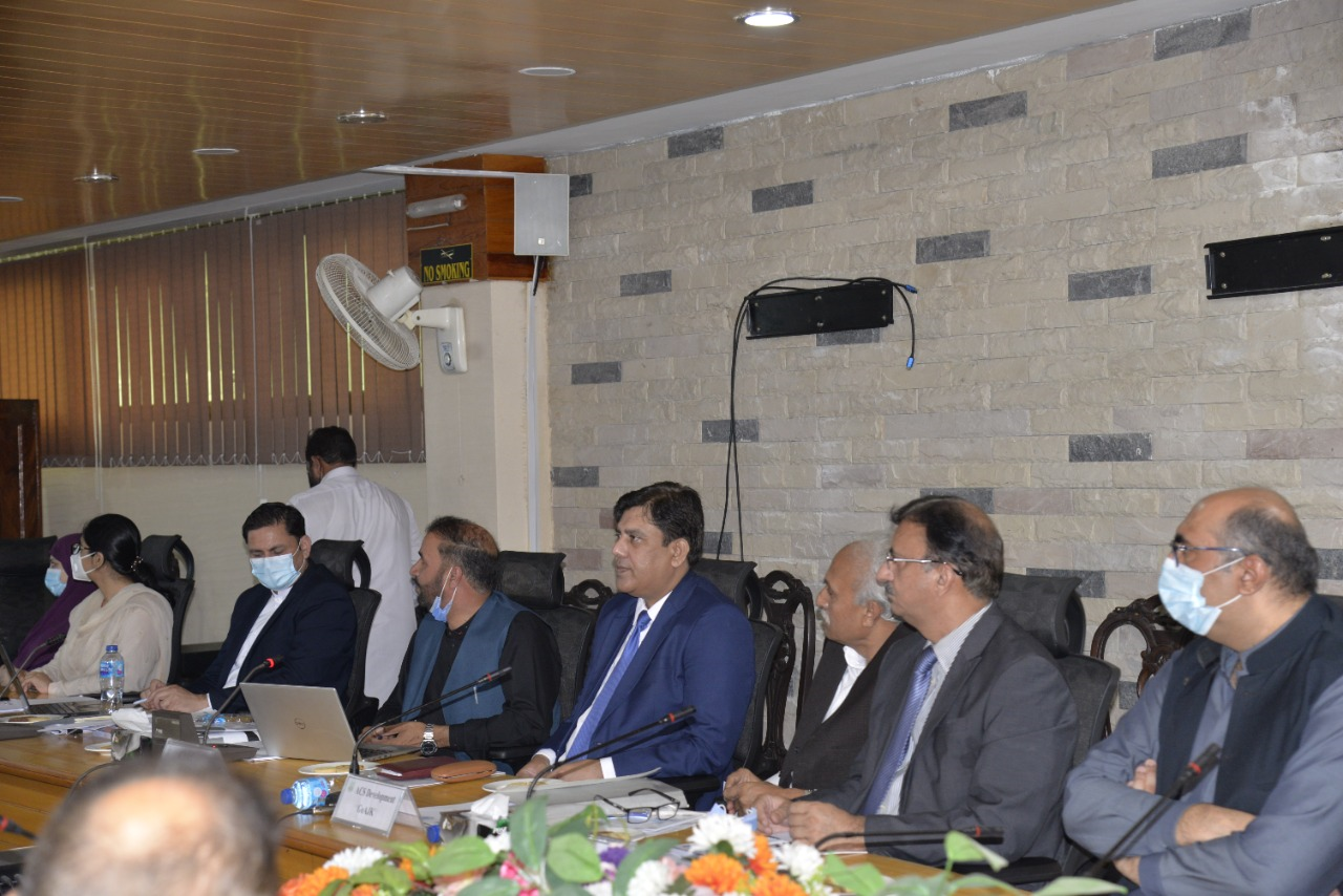 Dr Sajid Mahmood Chauhan, ACS(D) is chairing 3rd meeting of State Steering & Coordination Committee for SDGs
